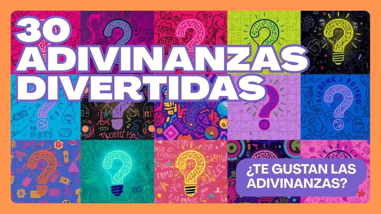 30 ADIVINANZAS DIVERTIDAS  | #adivinanza #adivinar #adivinazas