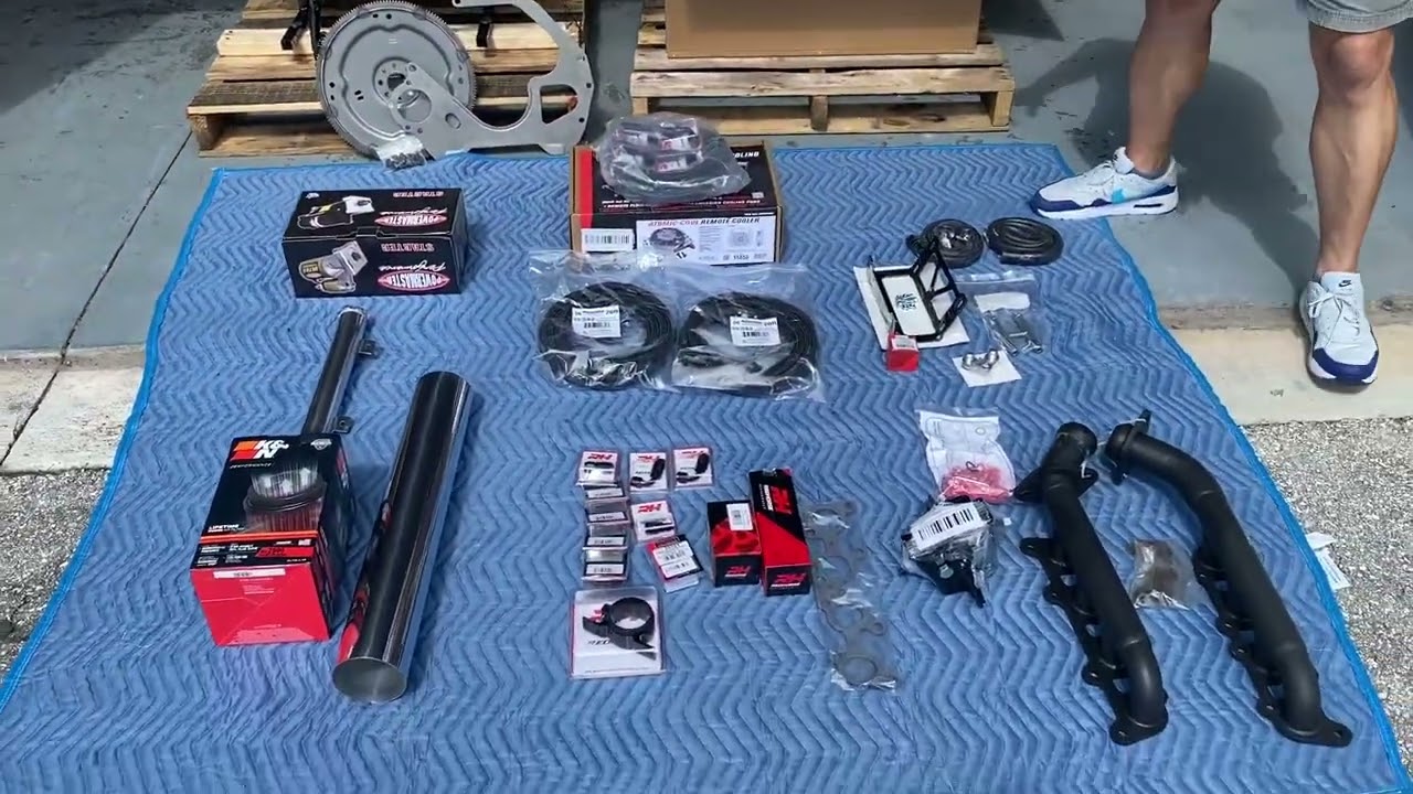 Early First Gen Bronco 66-77  Coyote Engine / 6R80w swap kit