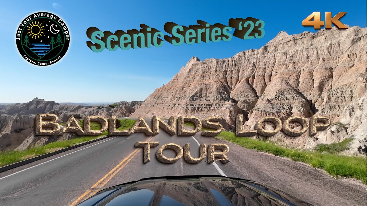 Badlands Loop Tour   4K