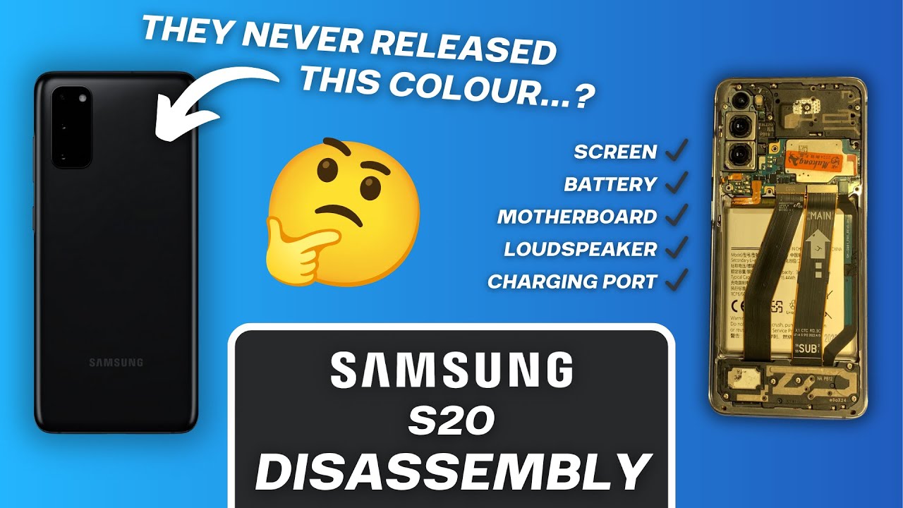 Замена экрана SAMSUNG S20 5G (метод замены рамки) | TBTEK