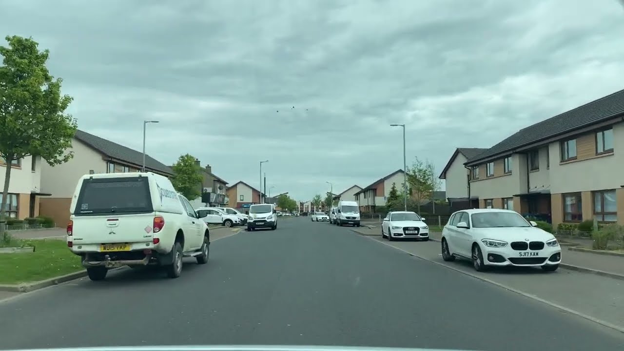 Irvine Scotland 08 May 2022 | Driving in Irvine | Binte Hassan