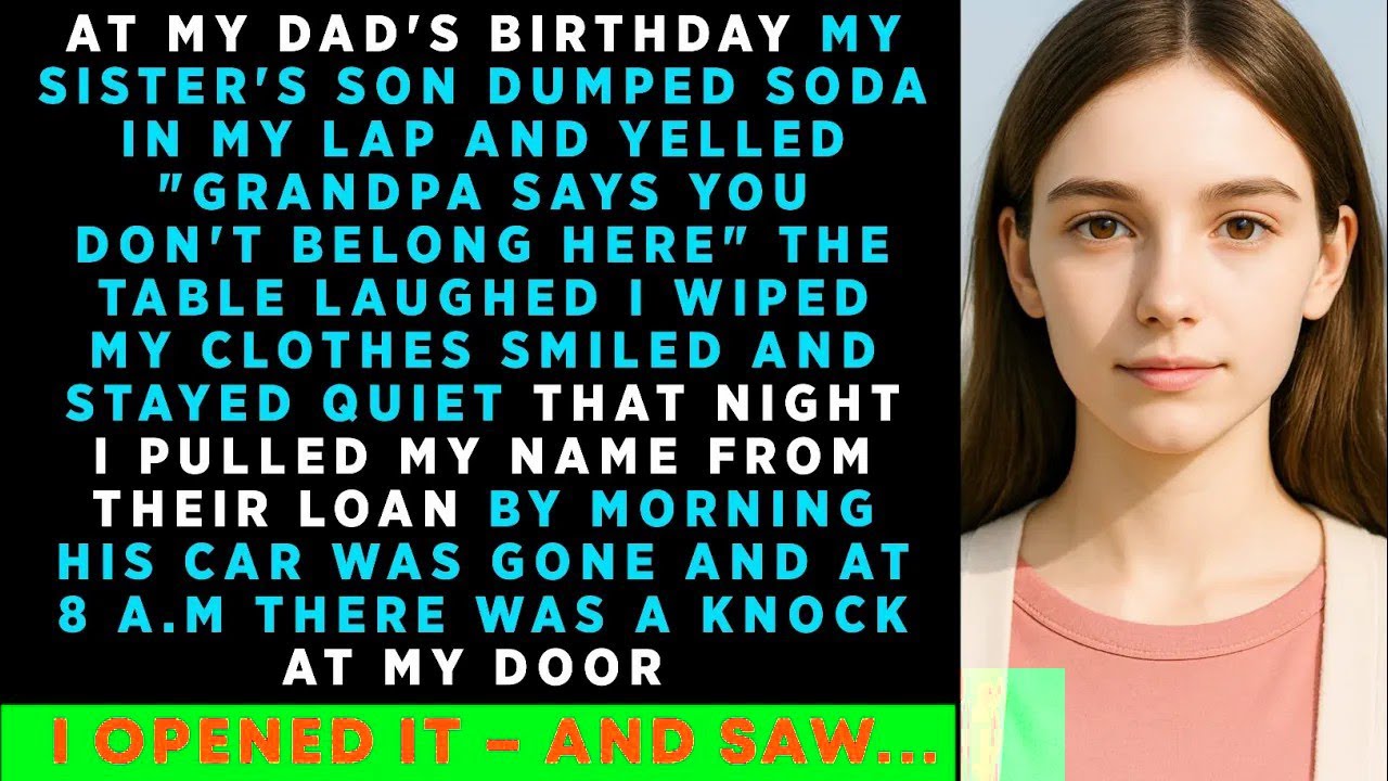 At My Dad's Birthday, My Sister's Son Dumped Soda In My Lap And Yelled, 'Grandma Says You Don't...