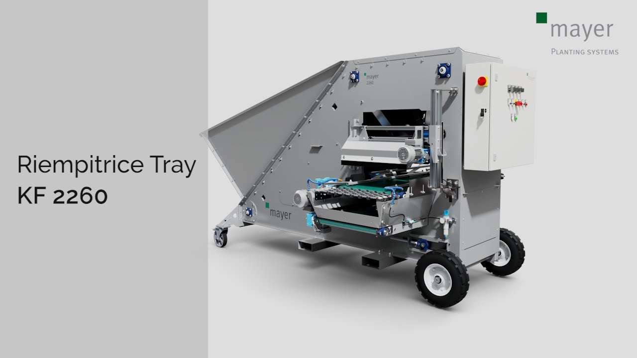 Mayer riempitrice tray KF 2260 | Mayer KF 2260 auf Italienisch