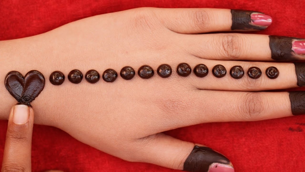 Simple Amazing Mhendi design - New mehndi design | mehndi trick | mehendi design 2026