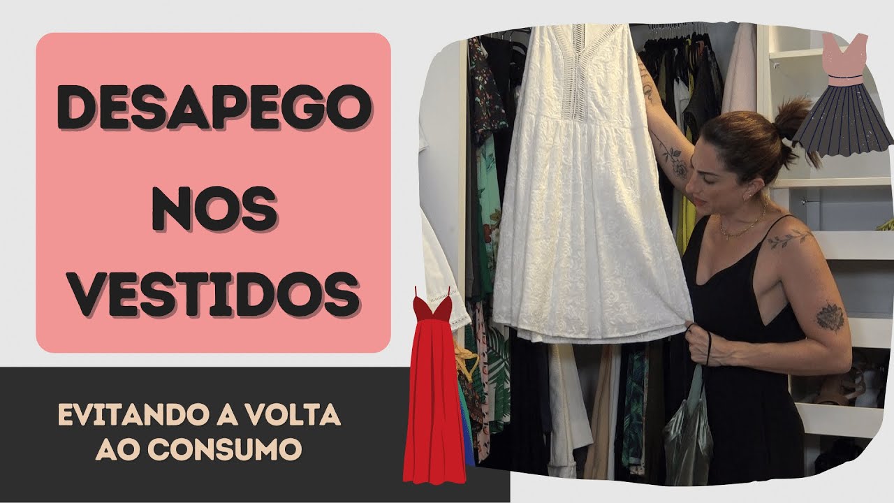 Começando um novo desapego pela parte mais difícil do meu closet! MINIMALISMO?