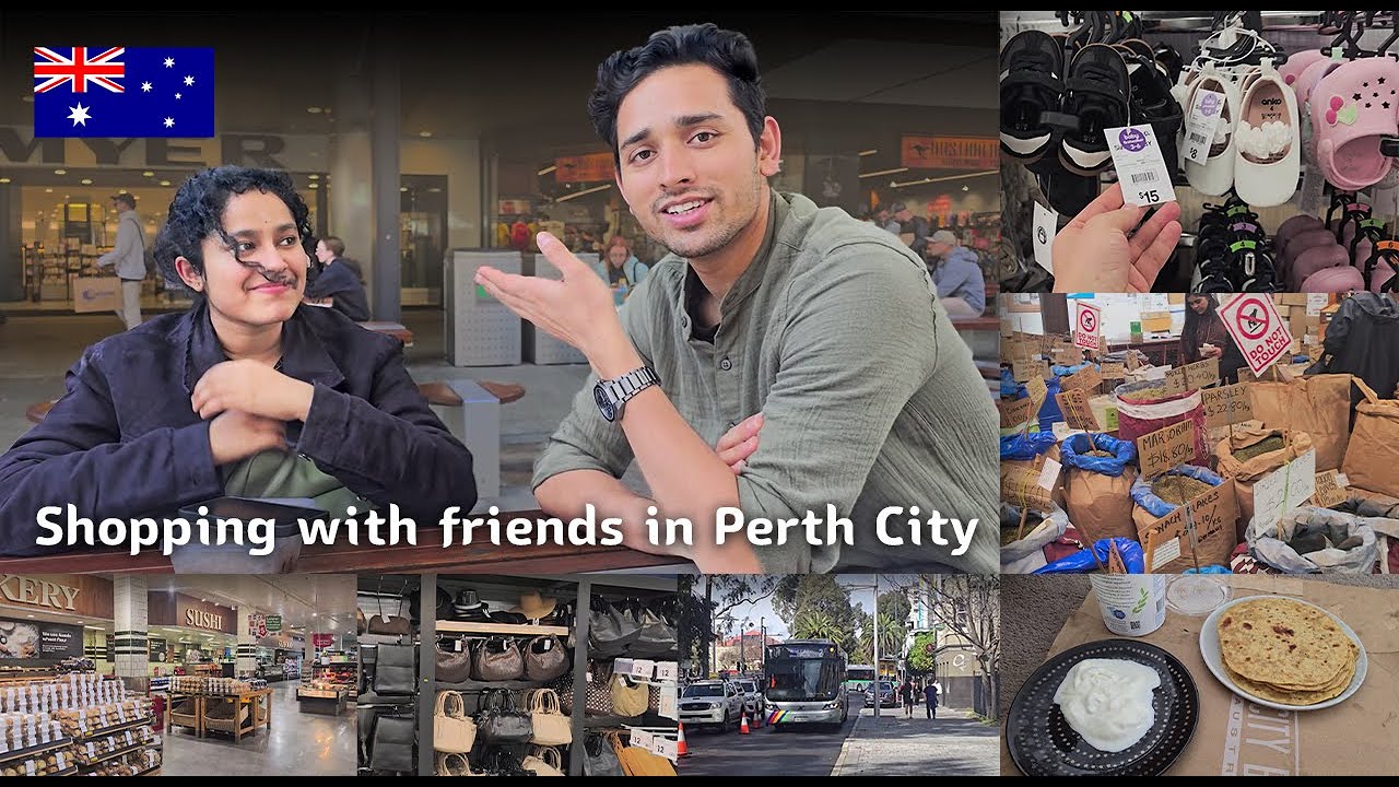 Shopping in Perth 🛍️ | Indian Student Life in Australia 🇦🇺 | Daily Vlog