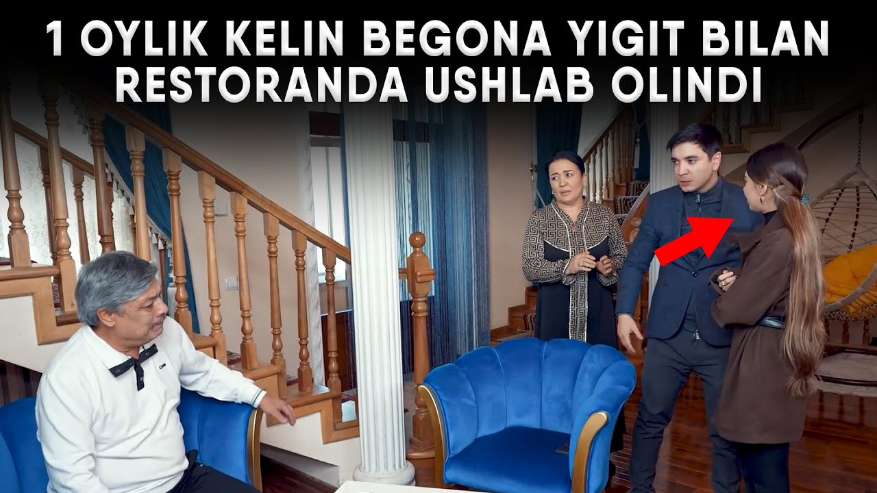 1 OYLIK KELIN BEGONA YIGIT BILAN RESTORANDA USHLAB OLINDI