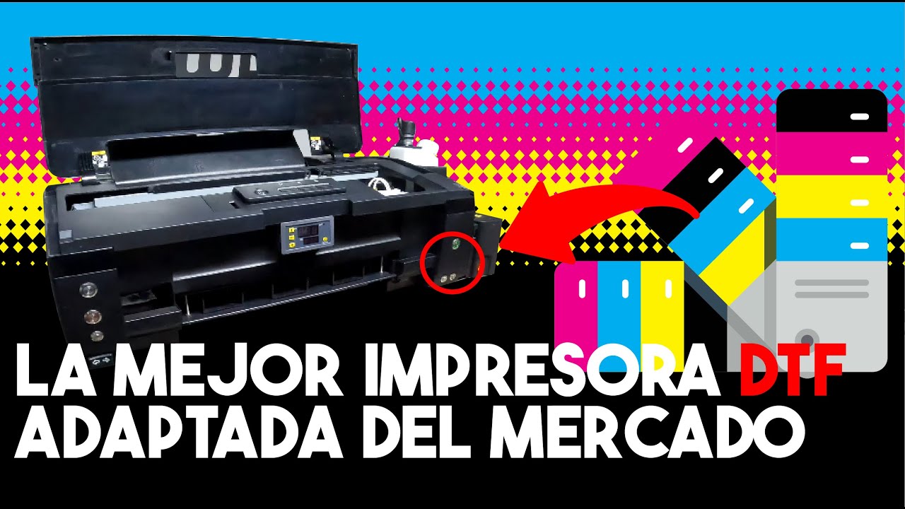 APRENDE A MANEJAR CORRECTAMENTE NUESTRA IMPRESORA DTF ADAPTADA PROFESIONAL//La mejor impresora