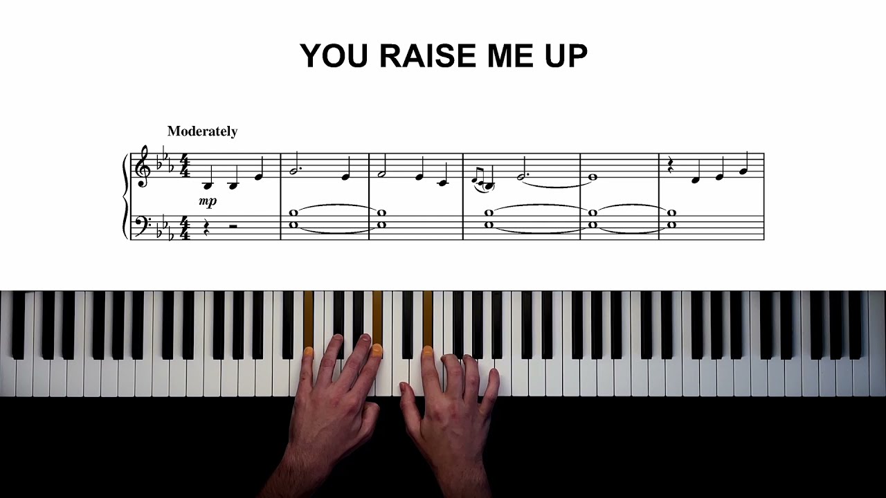 You Raise Me Up - Josh Groban | Piano Cover + Sheet Music