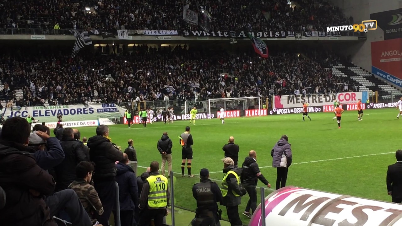 GOLO DE HURTADO | ADEPTOS DO GUIMAR&Atilde;ES AO RUBRO NO BESSA - MINUTO90 TV
