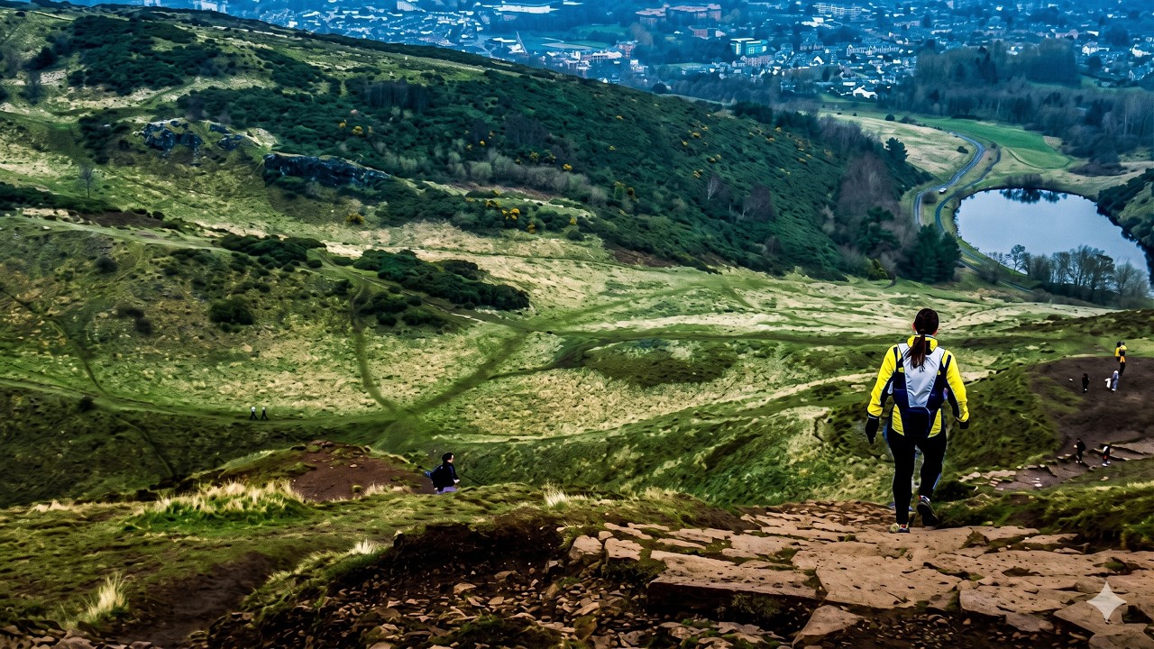 🏴󠁧󠁢󠁳󠁣󠁴󠁿 Edinburgh, Scotland: Arthur’s Seat for Breathtaking Views of Scotland’s Capital