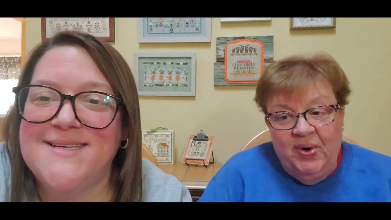 FlossTube #417 - Pam & Steph Spring Forward