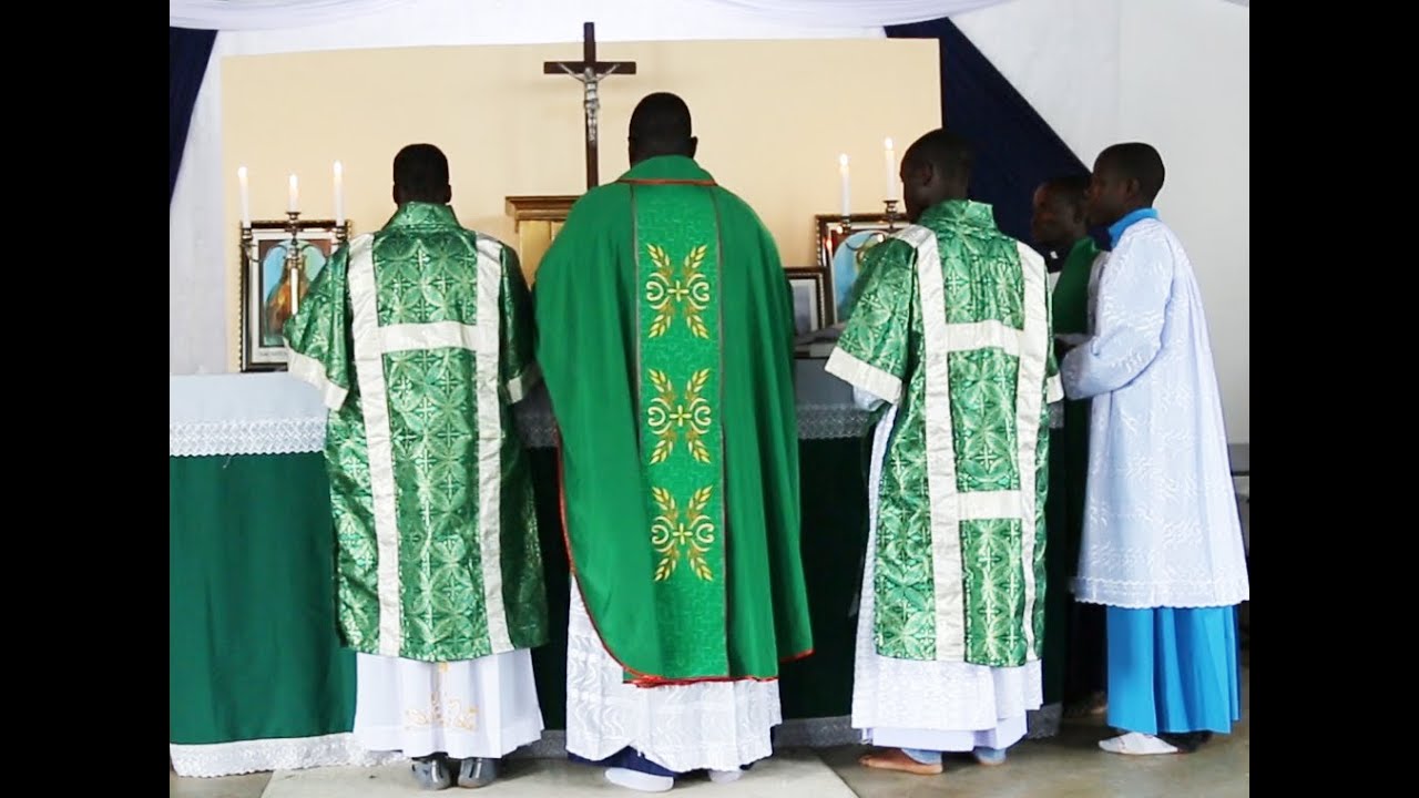 Legio Maria, Bishop Abuto Blesses congregants at a Holy Mass at St. Lucas lindi Kibra