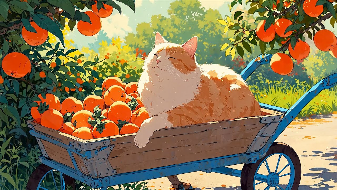 Lazy Like A Cat 🍊 Lofi Morning Vibes 🍊 Summer Lofi Songs To Make You Feel The First Scent Of Summer