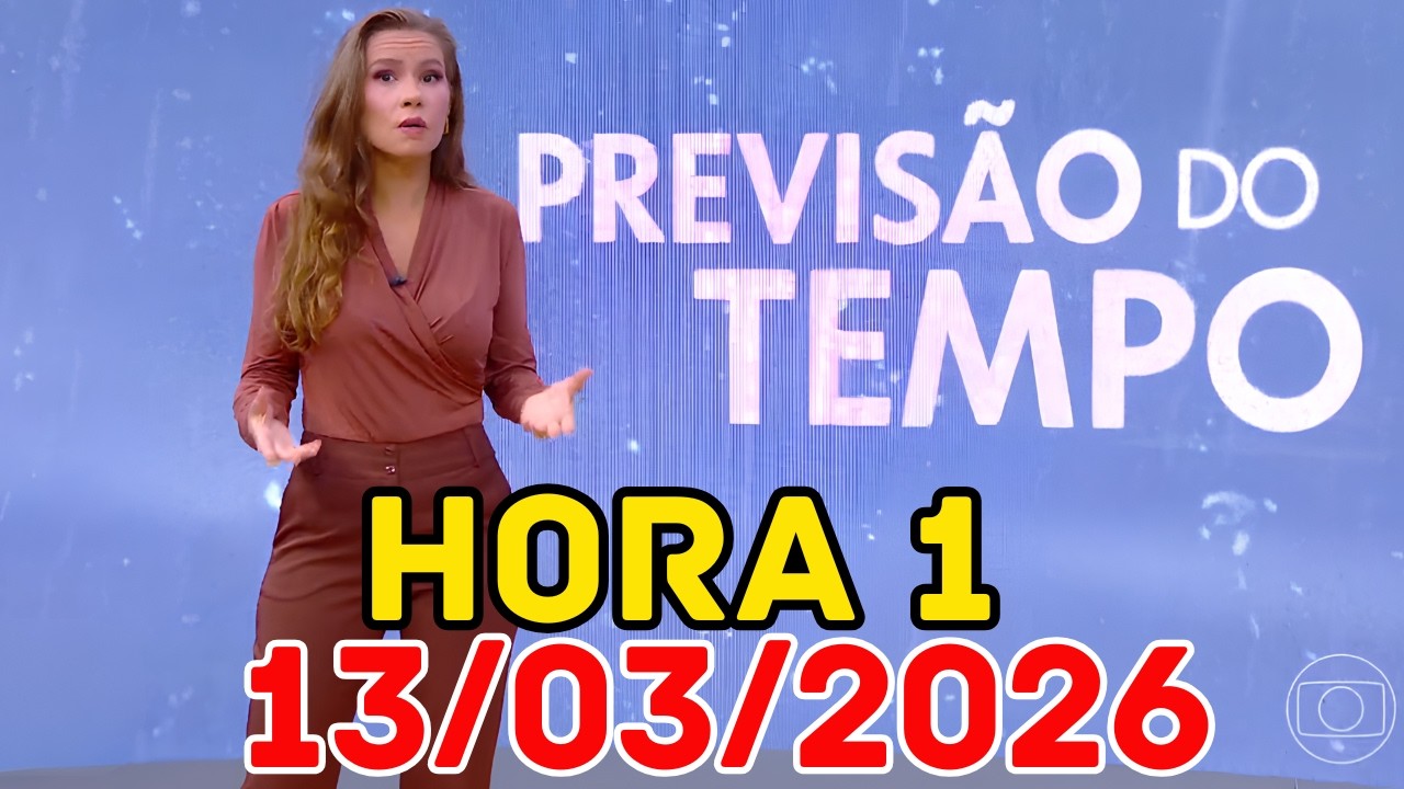 ALERTA NO SUDESTE: Rio, Minas e SP esperam novos temporais hoje | Previsão do Tempo Hora 1 13/03
