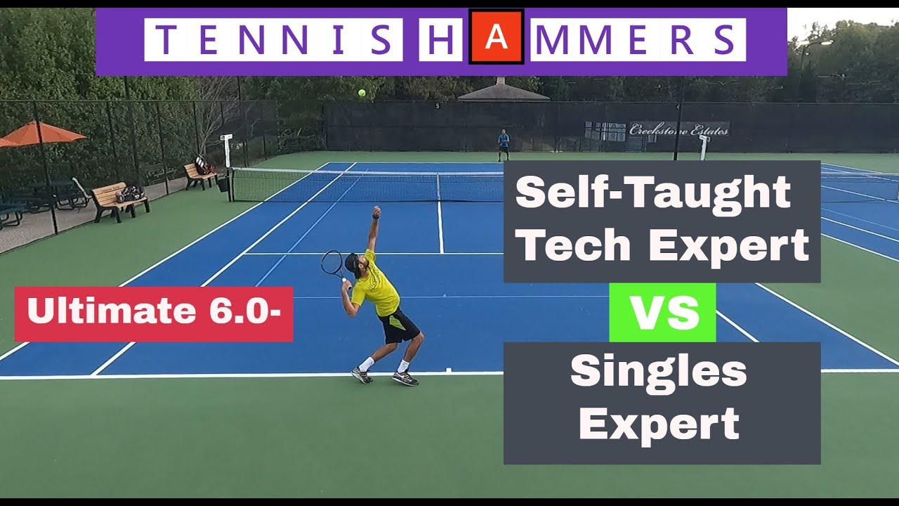 Self-Taught Tech Expert vs Singles Expert | Ultimate Tennis 6.0- Round Robin Match