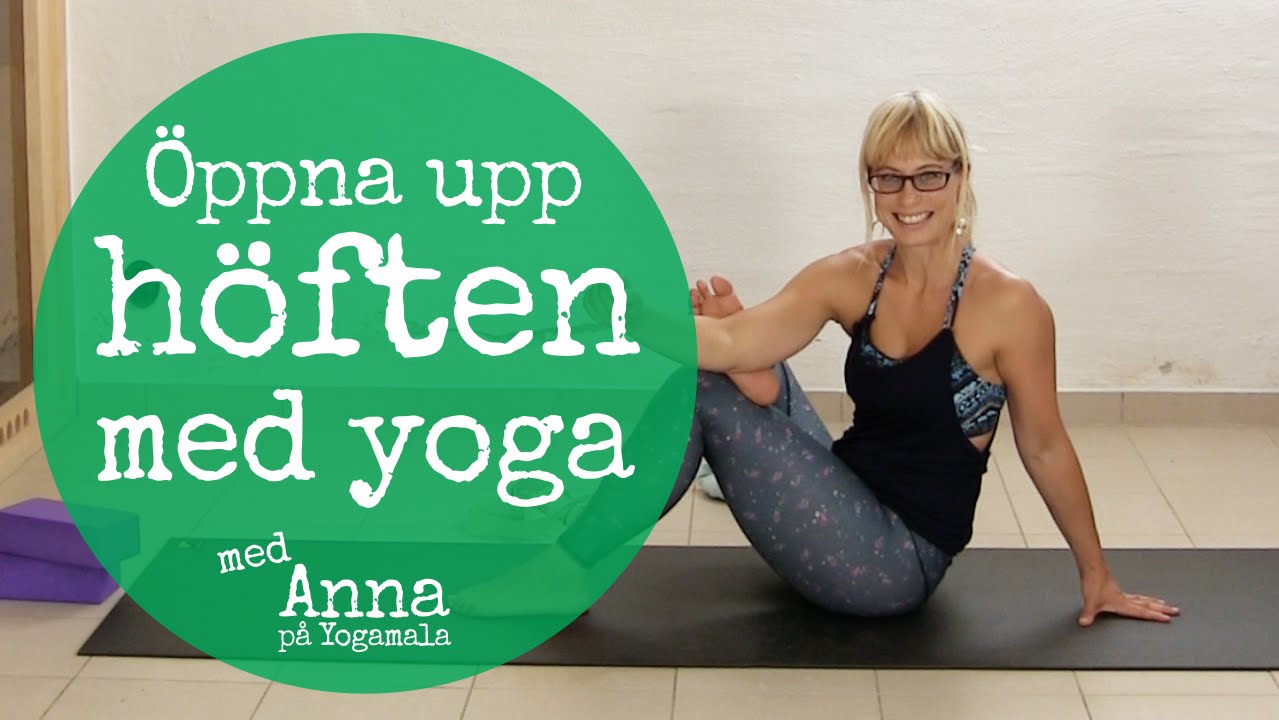 Yogapass för att öppna upp höften