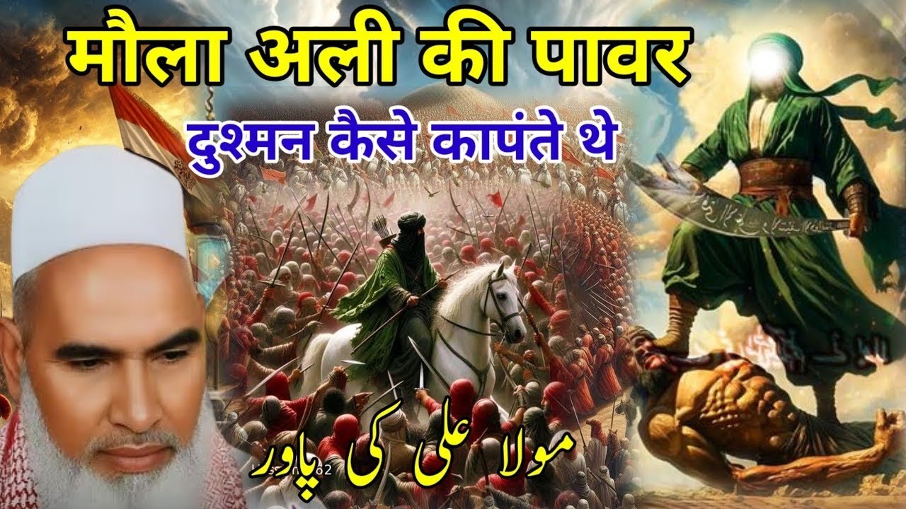 Maula Ali Ki Aisi Power Jo Dushman Bhi Maan Gaye | Qari Haneef Multani Bayan  