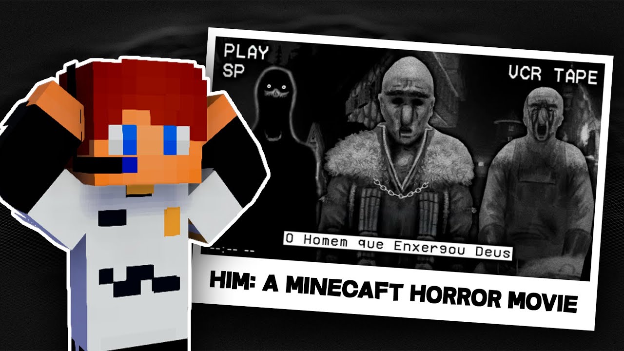 ABSOLUTE MINECRAFT! HIM: UM FILME DE H0RR0R DENTRO DO MINECRAFT | React EuHipe