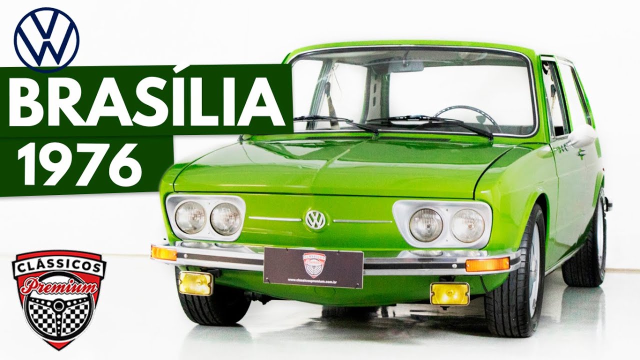Volkswagen Brasília (1976) - Verde Tropical - Clássicos Premium