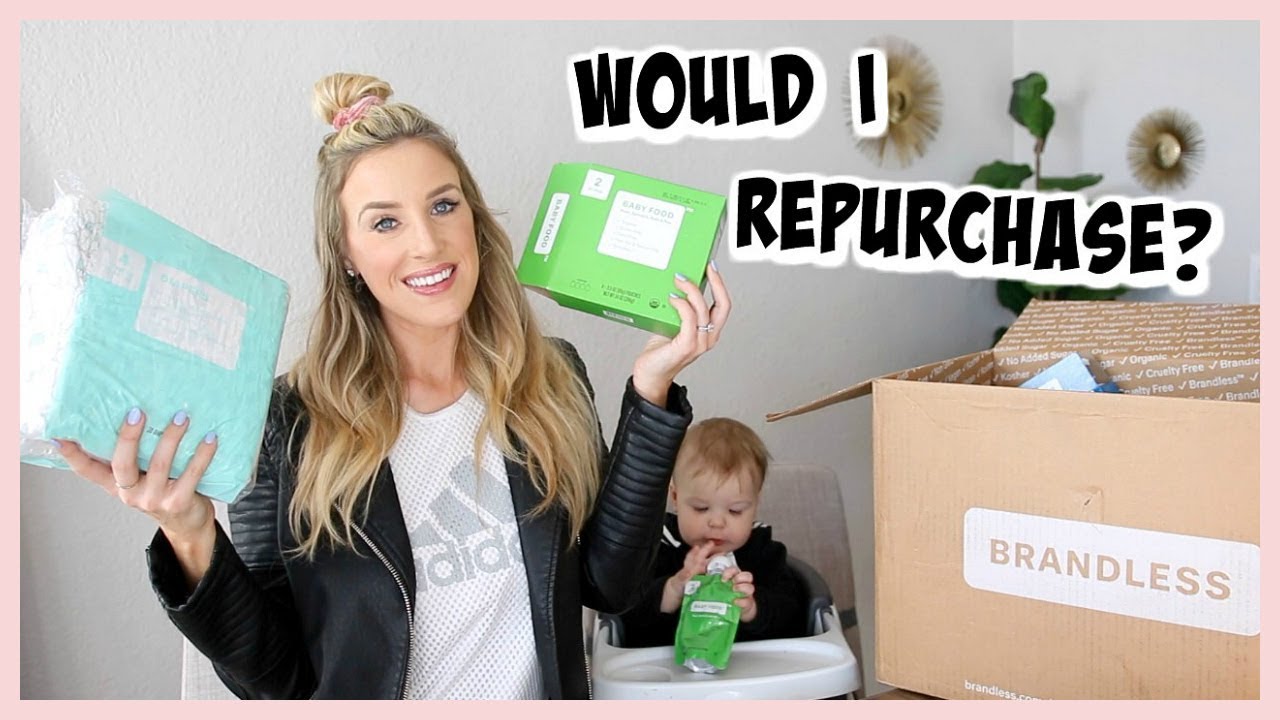 CHEAP BABY ITEMS! BRANDLESS HAUL & HONEST REVIEW | OLIVIA ZAPO