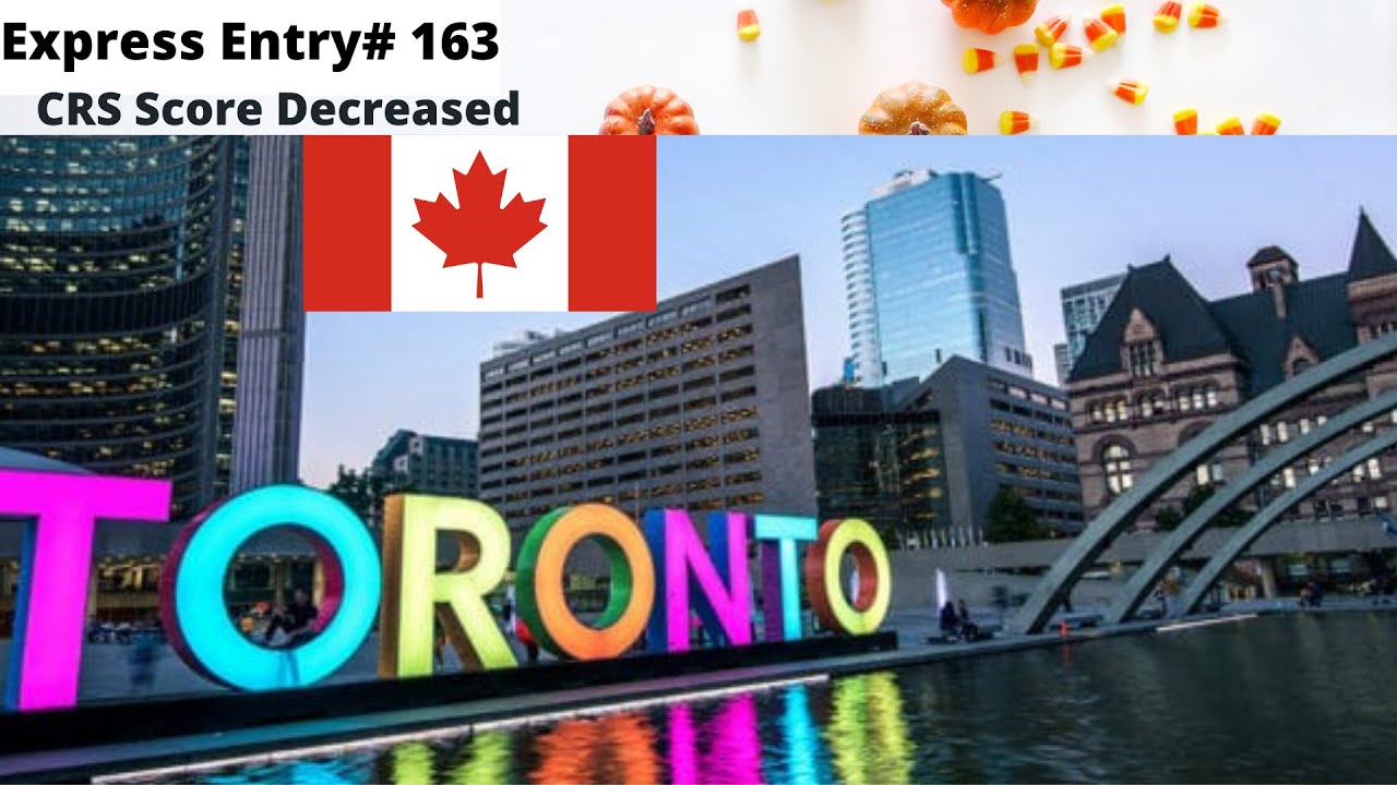 Express Entry Draw #163 I Good News I Decrease in CRS Score I 16 Sep 2020 I Canada Immigration