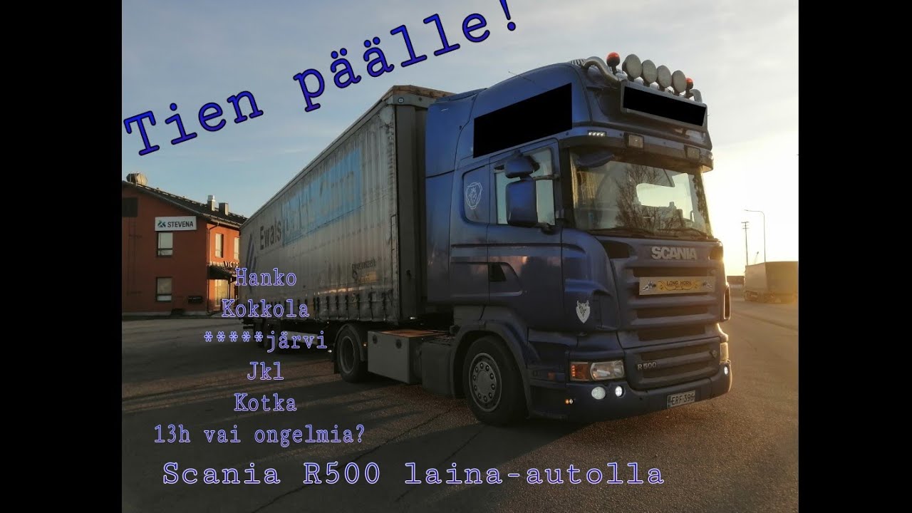 Kotimaan kiitoa - Kokkolan Kurvaus - Scania V8