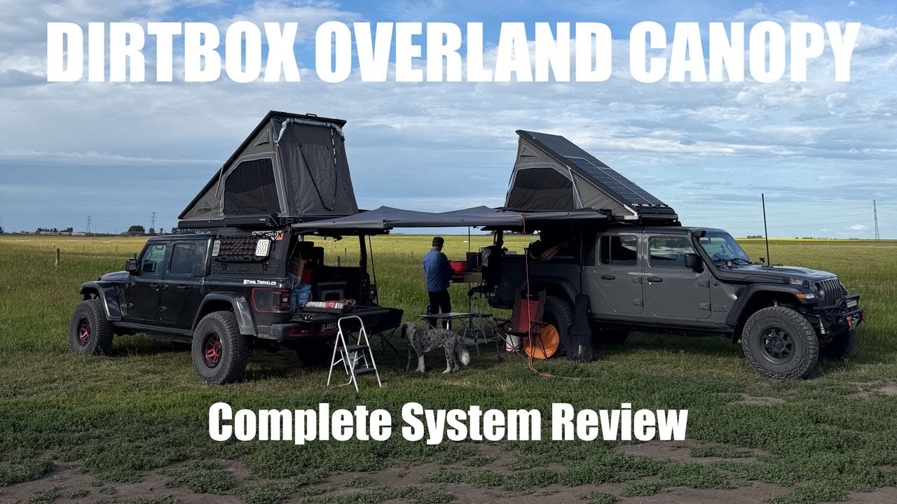 Dirtbox Overland Canopy Review - Complete Gladiator Bed Camper System