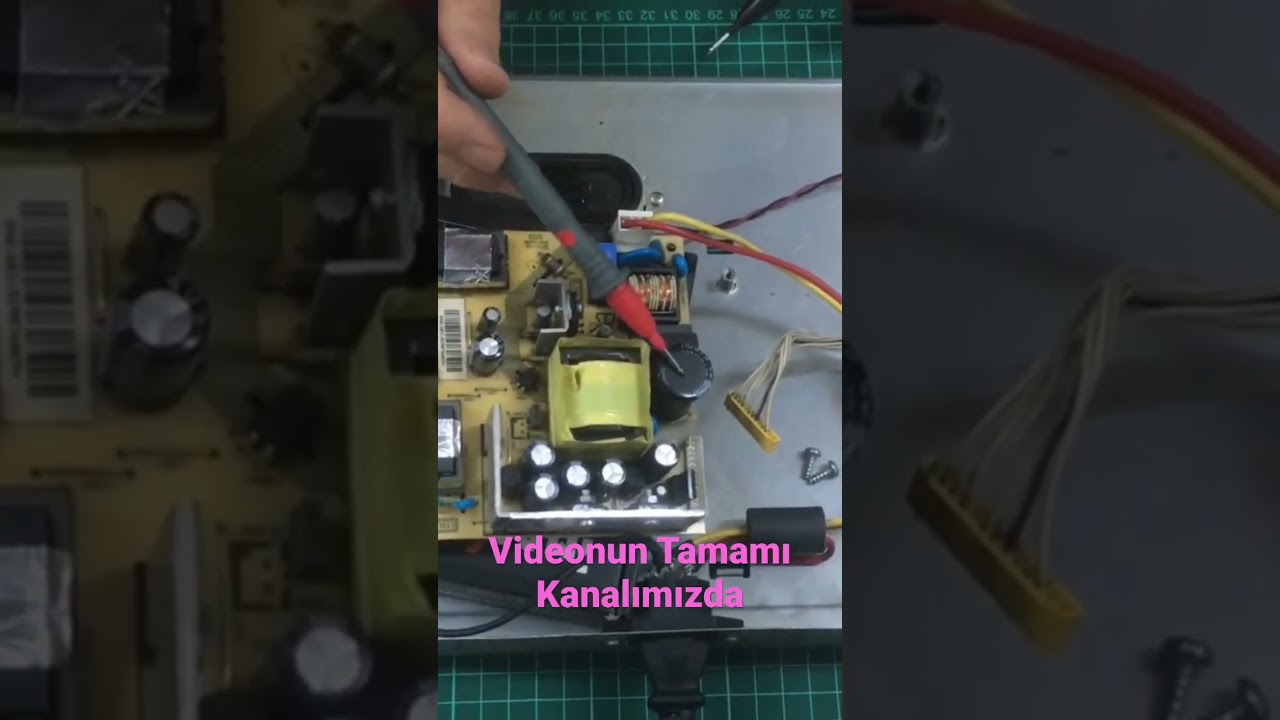 LCD TV Besleme Kartı Tamiri, Pwm Entegresi &ccedil;alışmıyor