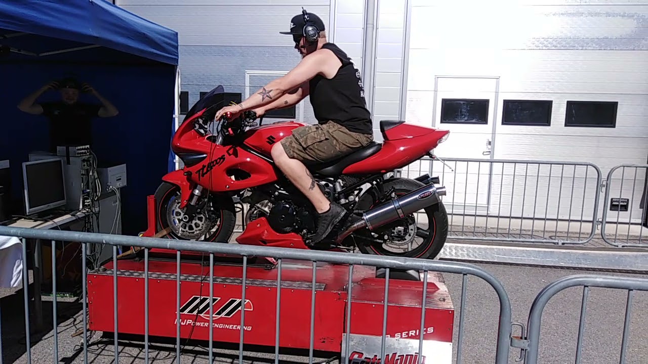Suzuki  TL1000S -97 Dyno test