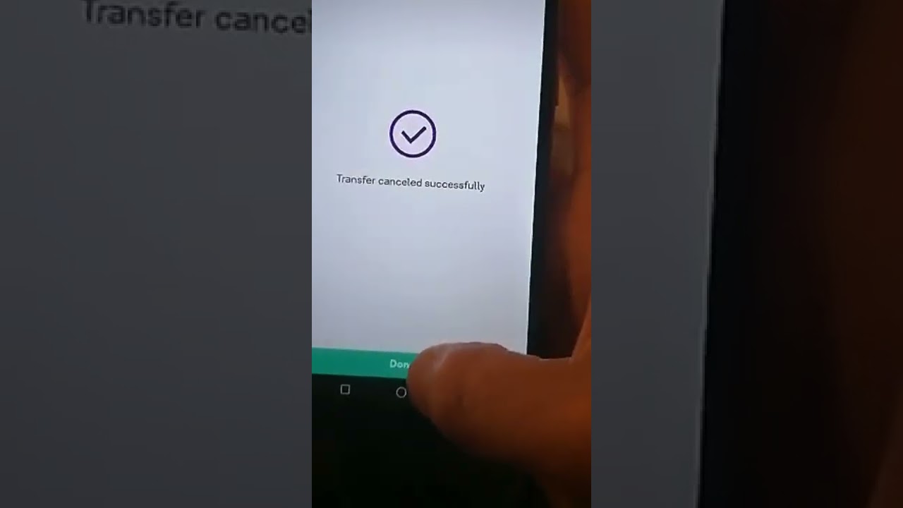 how to cancel STCPAY TRANSACTION not yet received