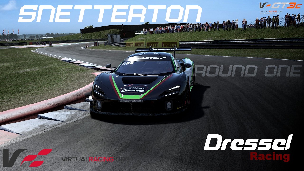 Vollgas zum Sieg | VRGT3C  | Season 12 I | Round 1 | Snetterton by virtualracing.org