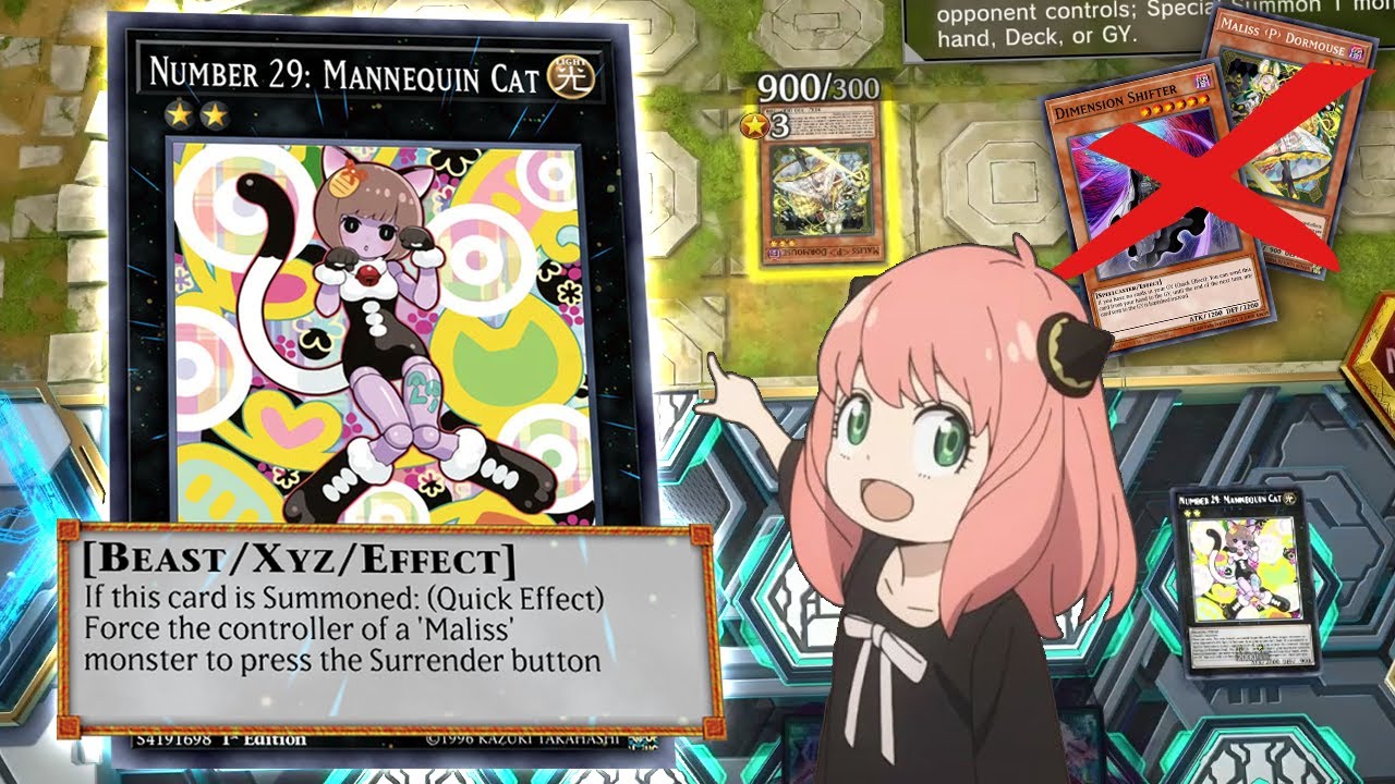Very simple ANTI BANISH deck, even Shifter cant stop ANTI MALISS deck! Yugioh Master Duel