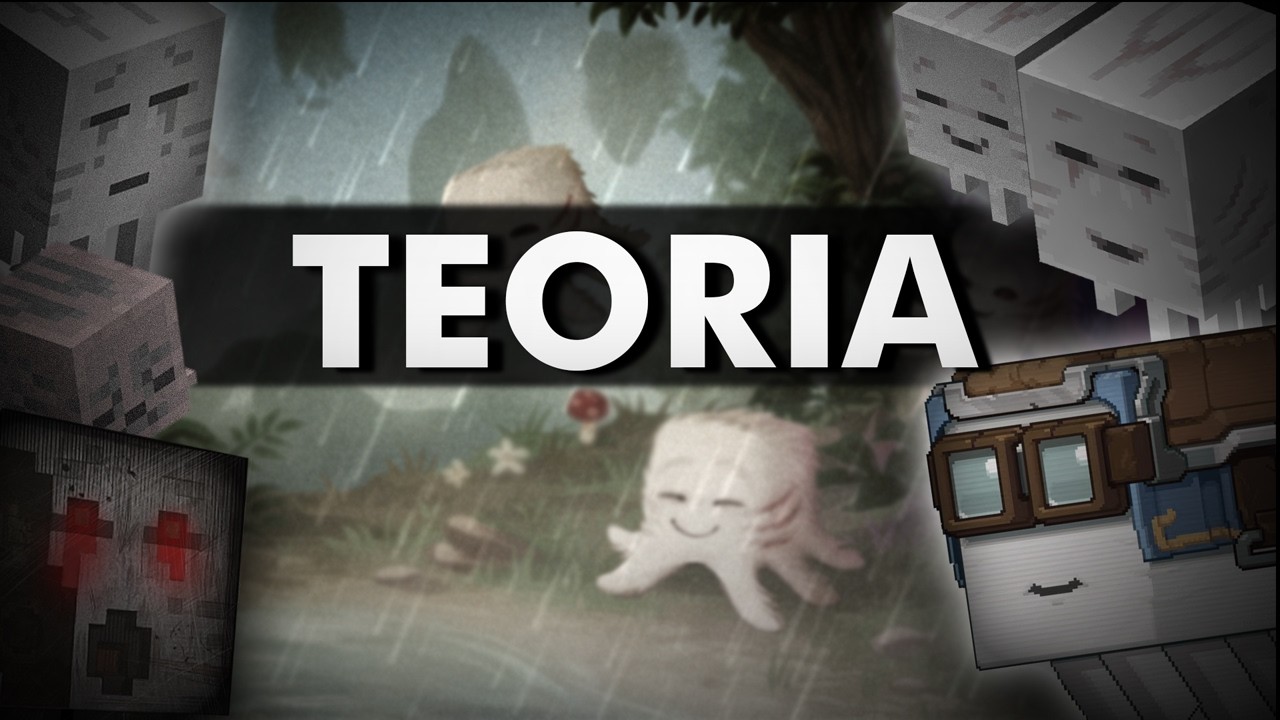 A GRANDE TEORIA SOBRE A ORIGEM DO NOVO GHAST FELIZ DO MINECRAFT! A História Mais Sombria do Nether…