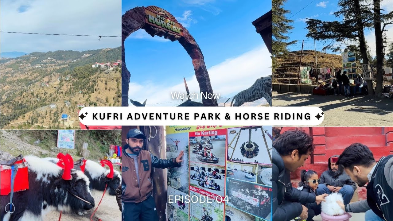 Places To Visit In shimla | Kufri Horse Ride | Kufri Amusement Park | Shimla Today | Jn_Vlog |