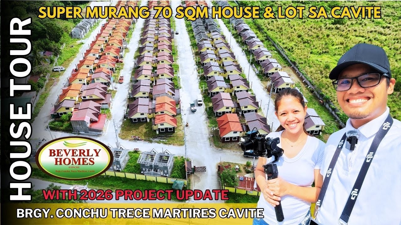 Bigger Lot Than Most Projects! Beverly Homes Conchu Trece Martires House Tour