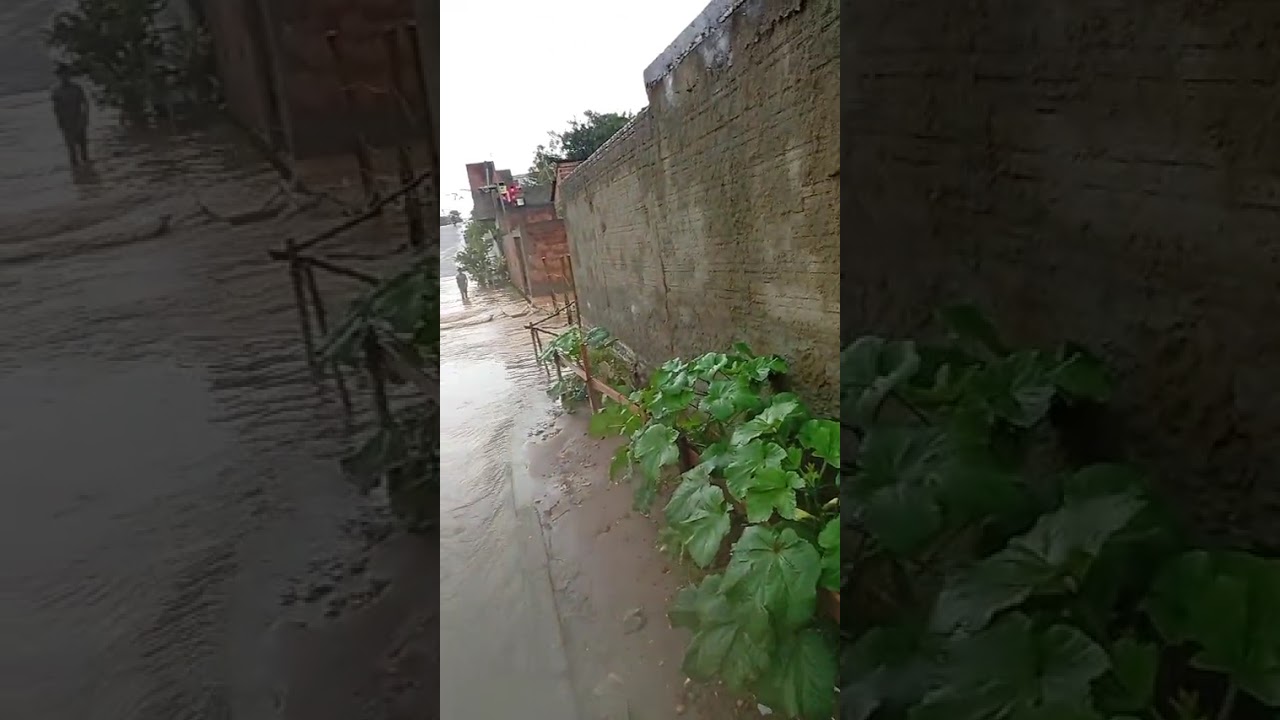 Muita chuva em araçuaí MG.. Dia 23/02/2026...no Vale de jetiguinhoa 