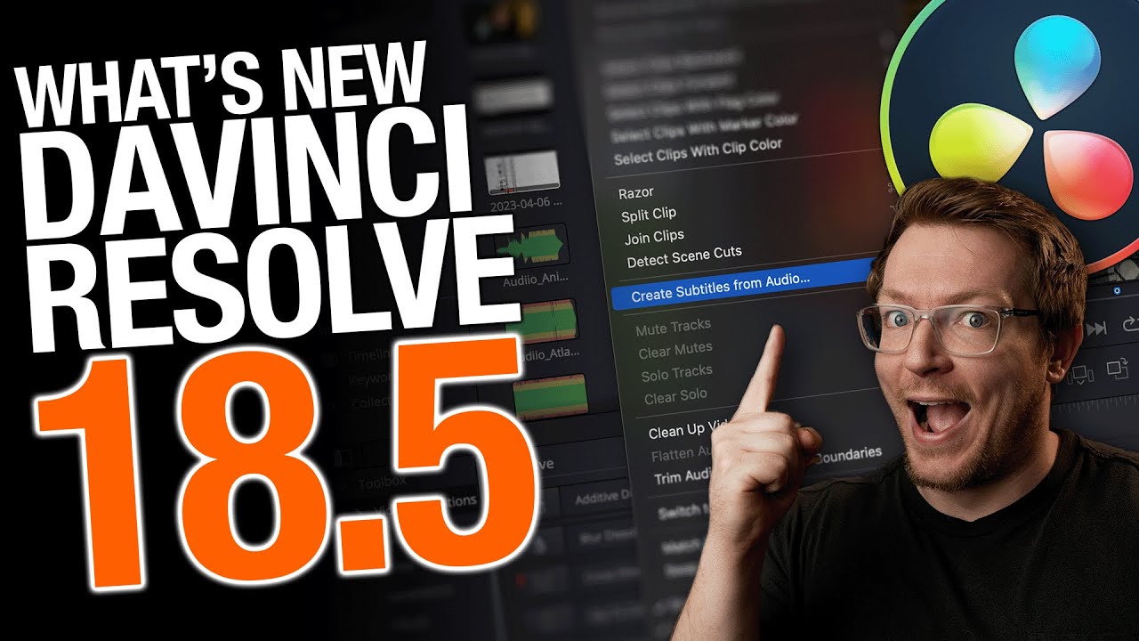 What's new in Davinci Resolve 18.5 Beta!