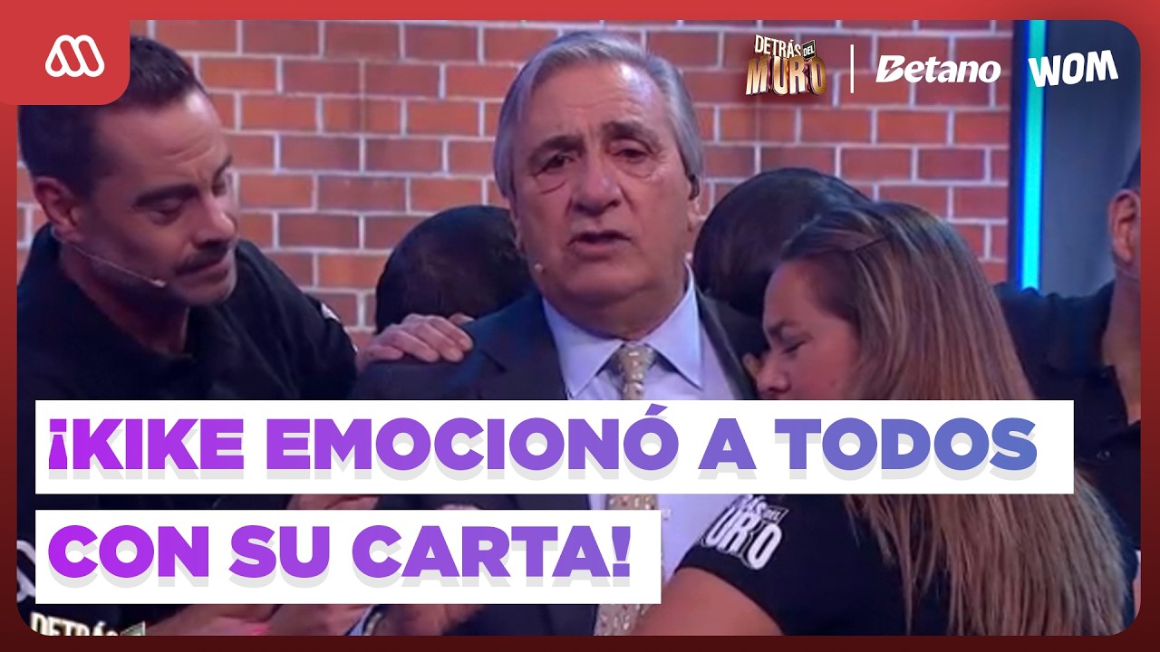 😂 DETRÁS DEL MURO ❤️ | Kike Morandé se emocionó hasta las lagrimas en el regreso a Mega
