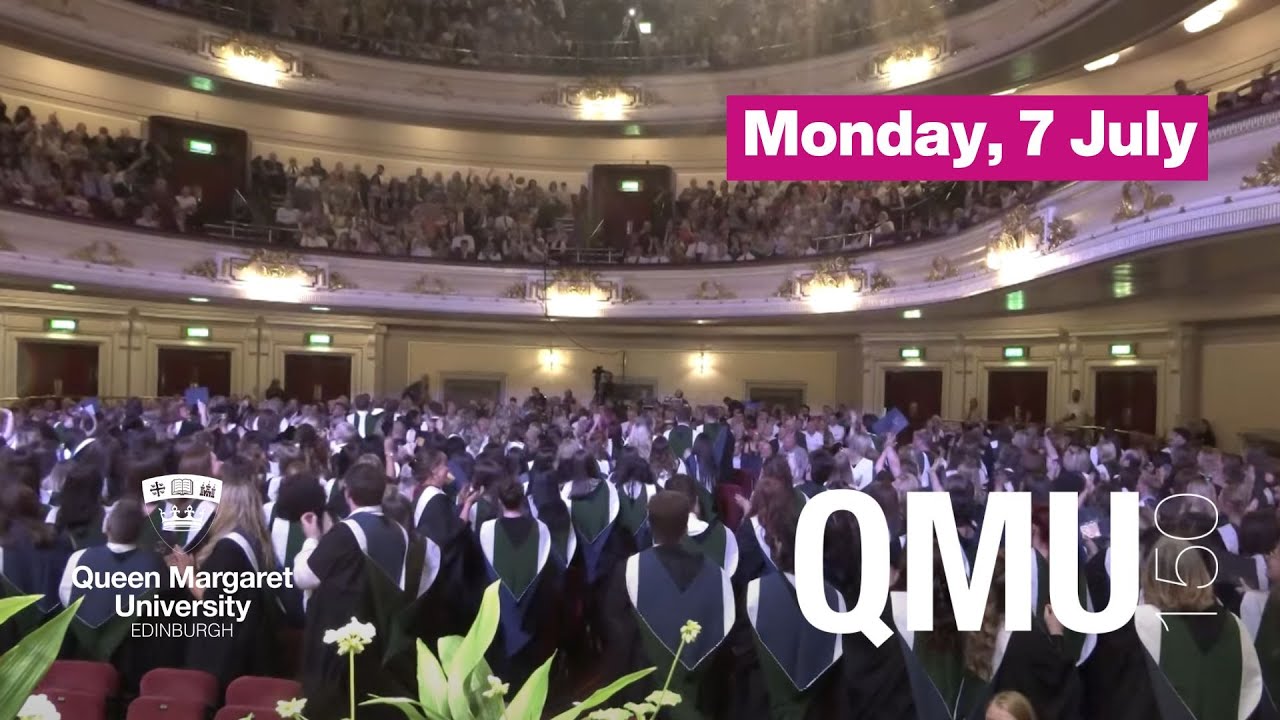 Graduation Ceremony Monday 7th July 2025 Queen Margaret University, Edinburgh