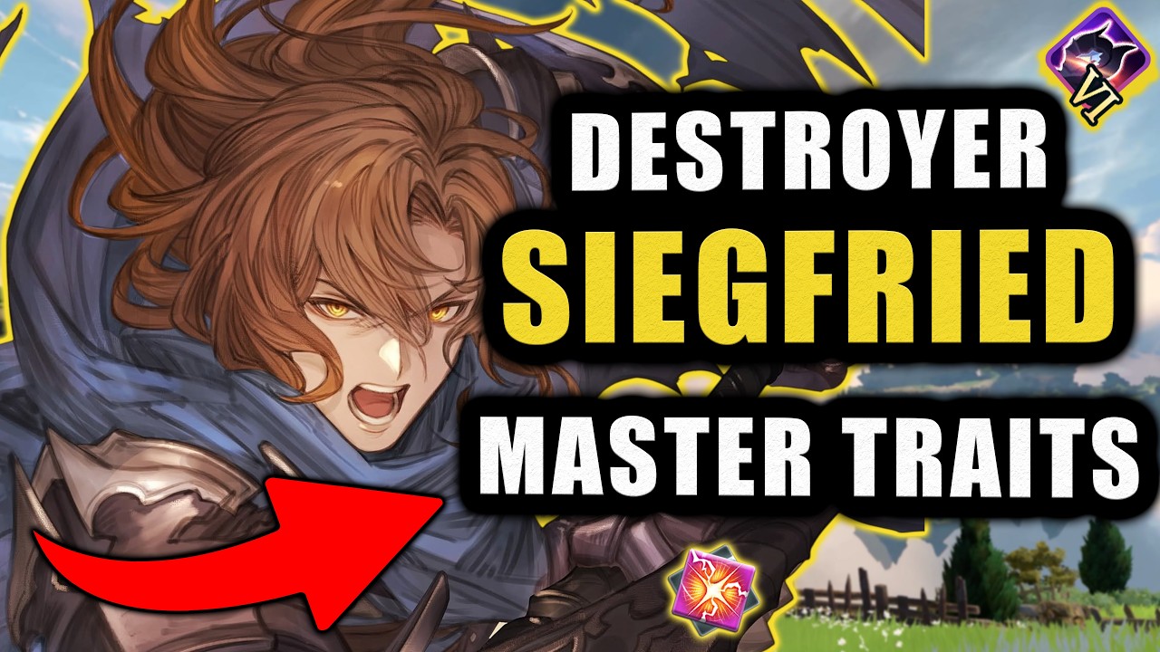 SIEGFRIED SPAMMING FOR DAYS!! All Master Traits Build Guide | Granblue Fantasy Relink