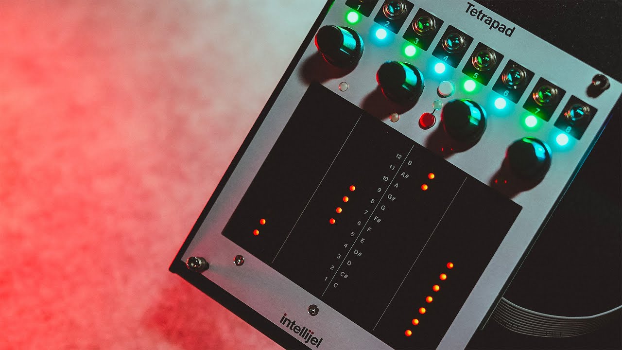 Безумие игры пальцами с Intellijel Tetrapad и модулем LXR Eurorack