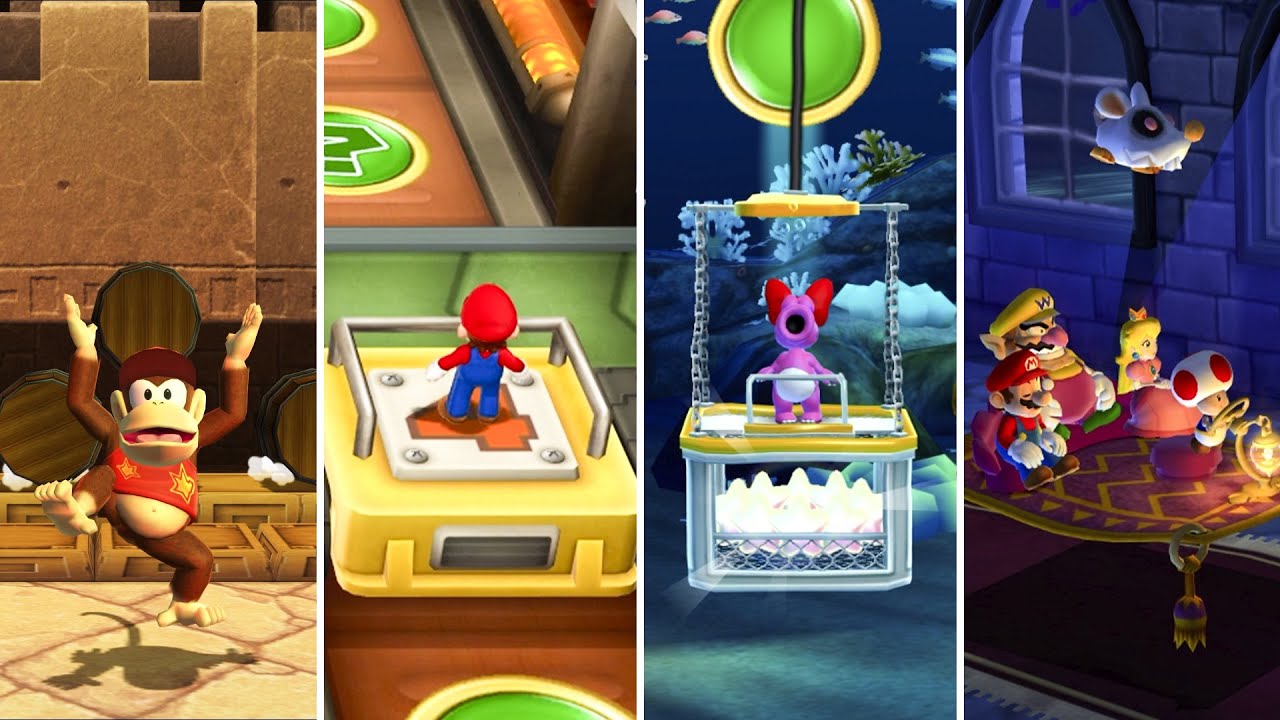 Mario Party 9 - All Captain Events