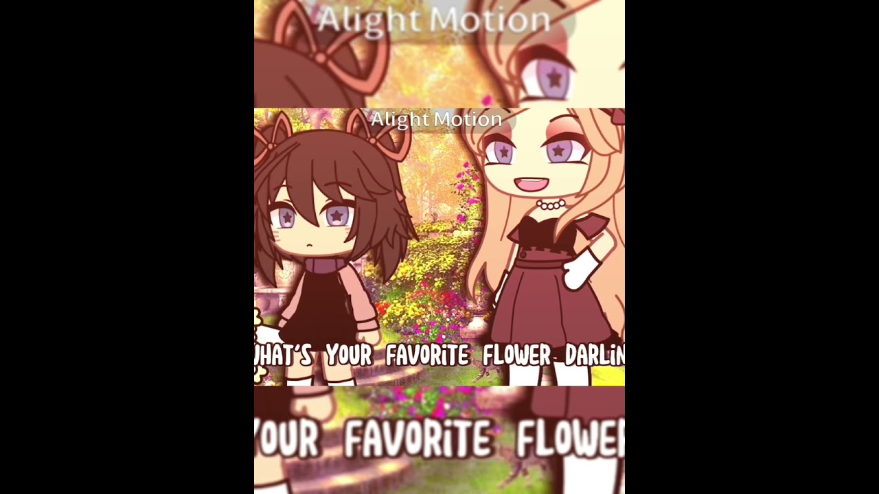 That one&rsquo;s not a flower that one&rsquo;s just a weed 🌹 gacha meme / gacha trend #shorts