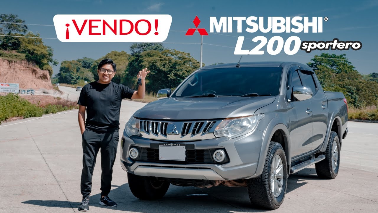 Vendo esta Joyita: MITSUBISHI L200 SPORTERO 2017 en Guate.