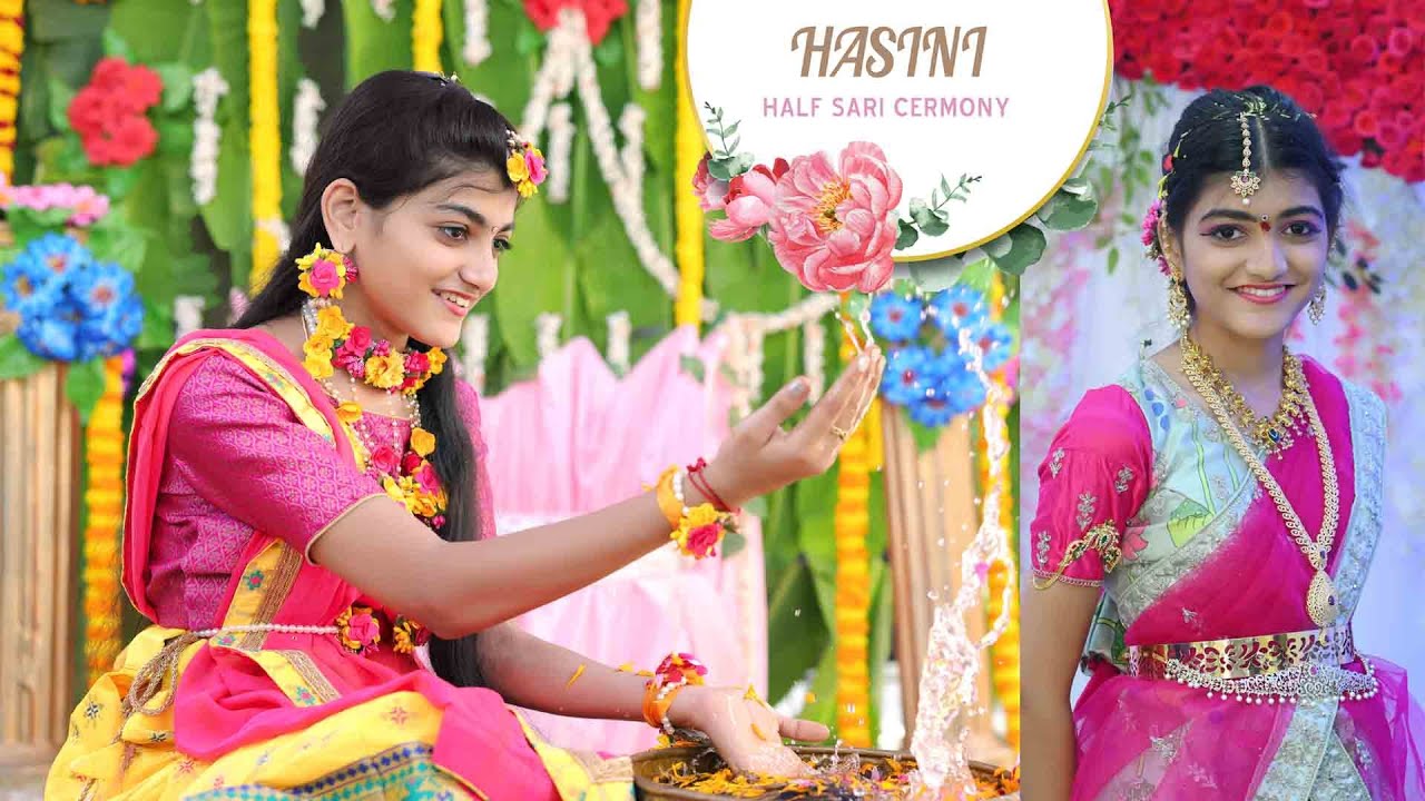 HASINI'S HALF SAREE TEASER