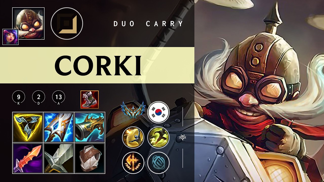 Corki ADC vs Xayah - KR Challenger Patch 26.05