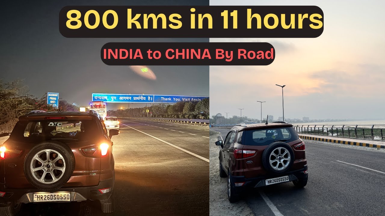 Purvanchal Expressway रात में Safe है? Delhi to Nepal Border 800Kms Non-stop in 11 hours|