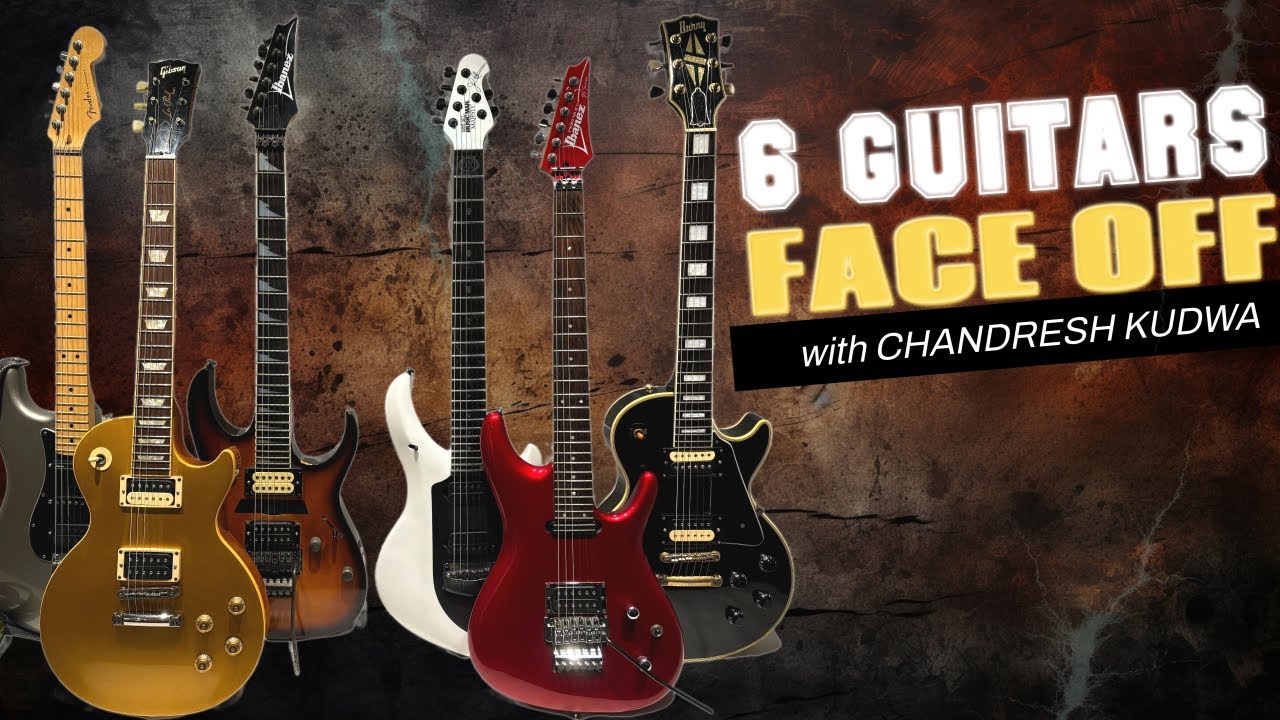 Fender Strat vs Gibson Les Paul vs Music Man Majesty vs Burny vs Ibanez RG760 vs Ibanez JS24p
