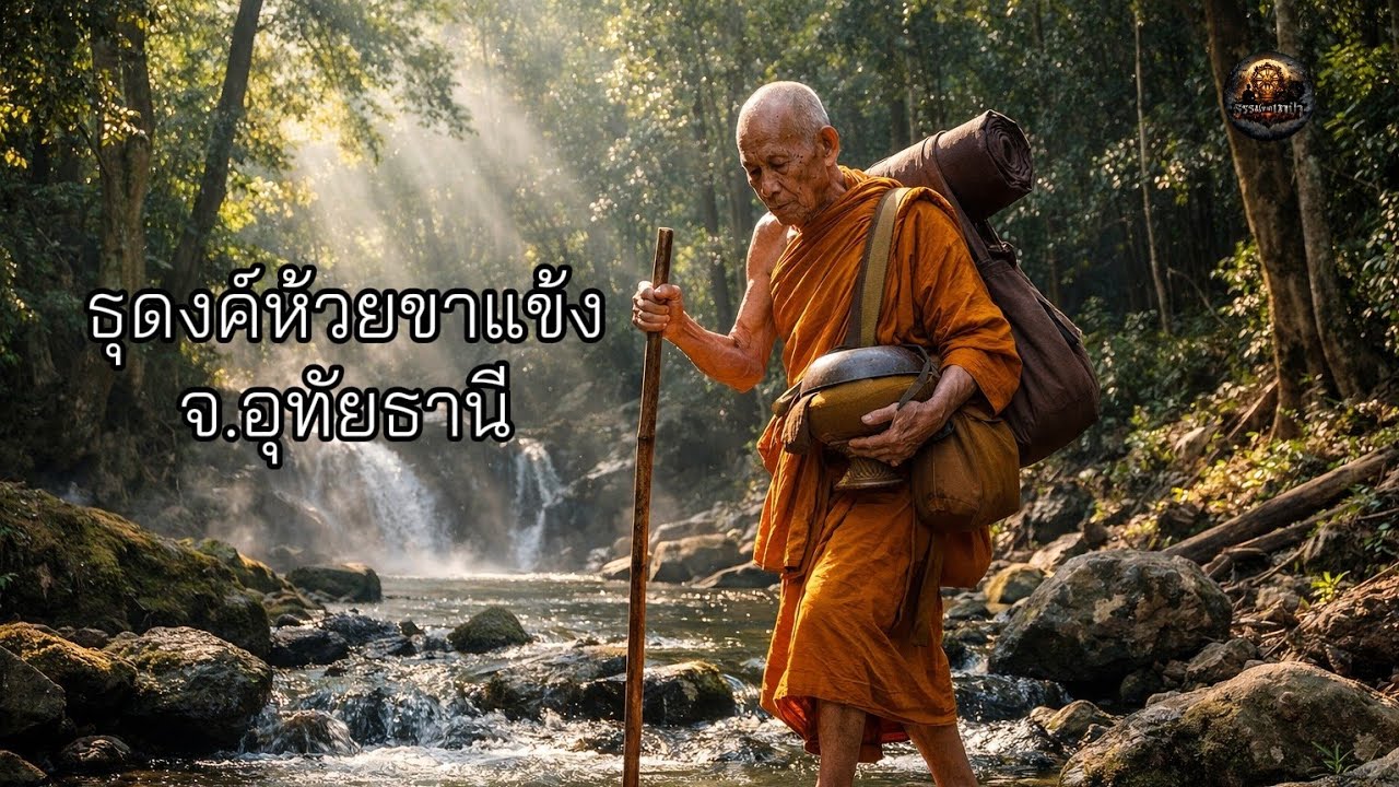 ธุดงค์ป่าห้วยขาแข้ง จ.อุทัยธานี